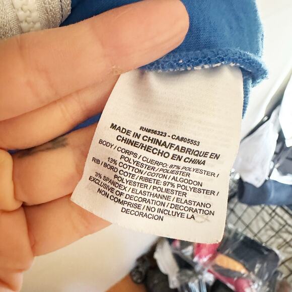 Nike Women's Blue Full Zip Track Sweatshirt - Picture 6 of 8